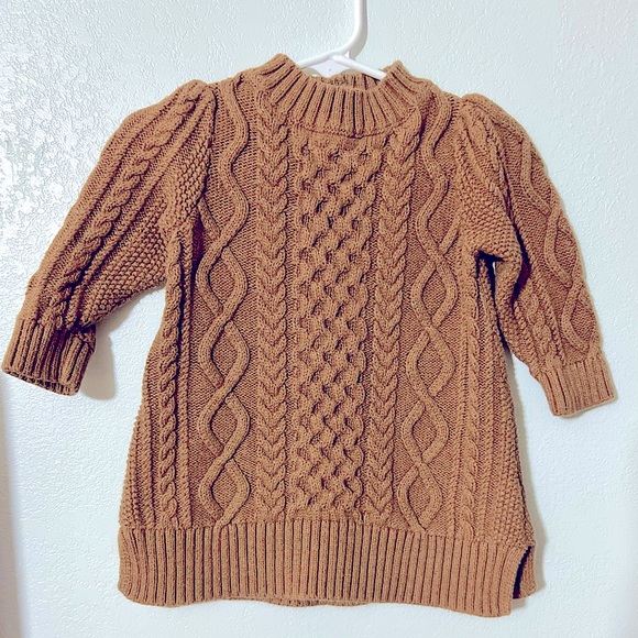 6-12 months Cable Knit Sweater Dress Baby Gap - Picture 2 of 4